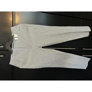 Weekend MaxMara Striped Cotton Blend Pants Sz4